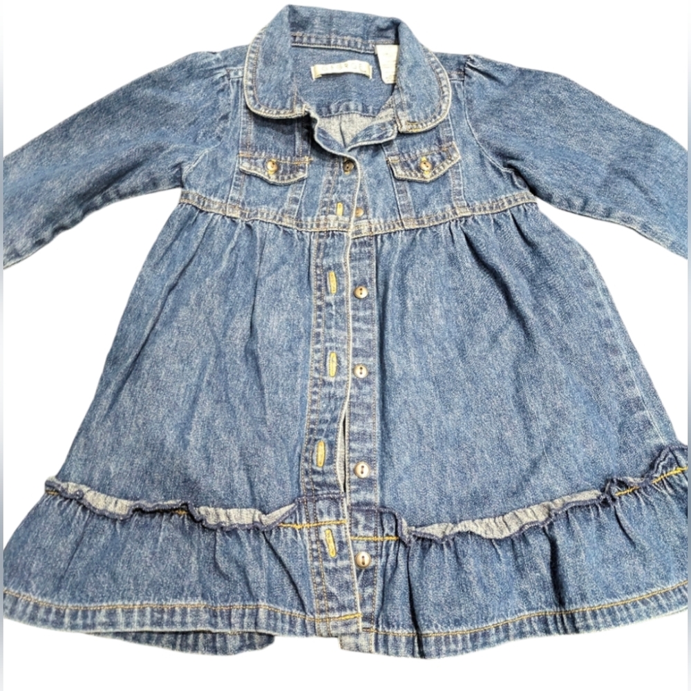 👉10/10$ With Cute Jeans dress 18M